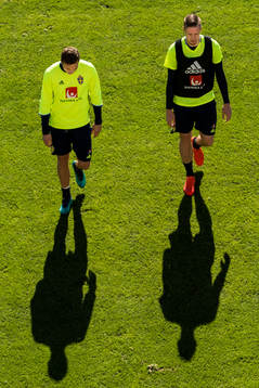 Victor Nilsson Lindelöf och Pontus Jansson
