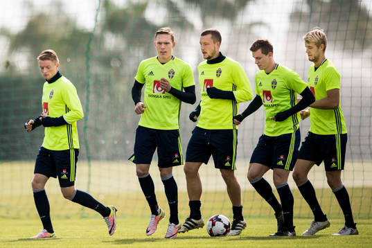 Sam Larsson, Ludwig Augustinsson, Jakob Johansson, Emil