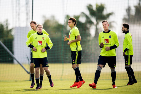 Andreas Granqvist, Emil Forsberg, Albin Ekdal, Pontus
