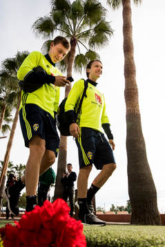 Victor Nilsson Lindelöf och Albin Ekdal