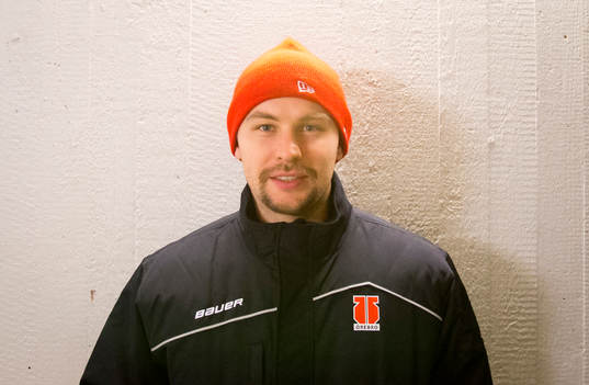 Örebros målvakt Julius Hudacek  har mustasch