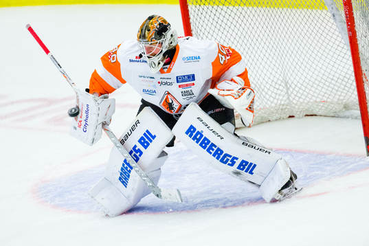 Karlskronas målvakt Johan Holmqvist