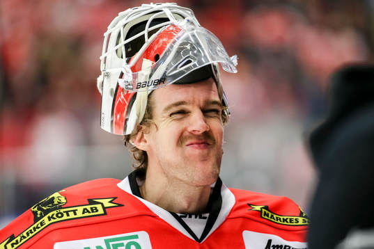 Örebros målvakt Axel Brage