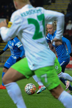 Eskilstuna Uniteds Petra Andersson