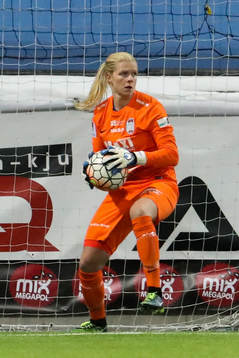 Eskilstuna Uniteds Målvakt Emelie Lundberg