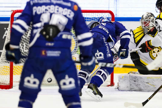 Leksands Oskar Lang kvitterar till 1-1