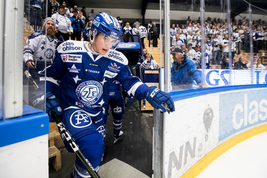 Leksands Oskar Lang utsedd till matchens krigare i