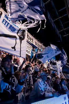 Leksand superstars  i ishockeymatchen i SHL mellan Leksand