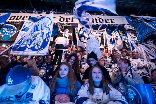 Leksand superstars  i ishockeymatchen i SHL mellan Leksand