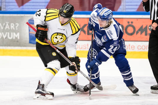 Brynäs Gustaf Thorell och Leksands Isak Skedung  i