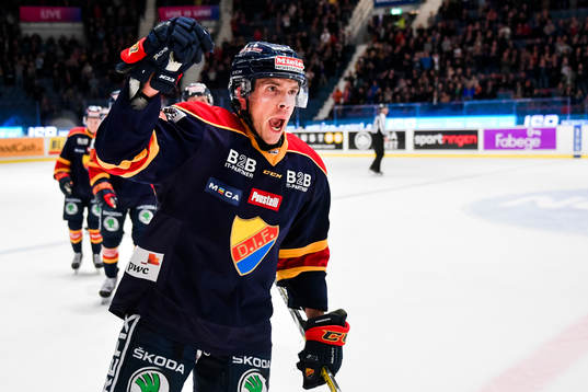 Djurgårdens Matt Anderson jublar