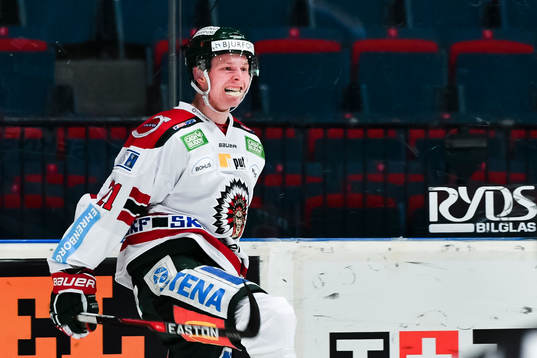 Frölundas Christoffer Ehn jublar