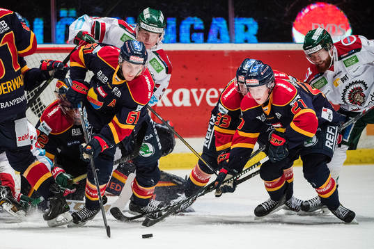 Djurgårdens Markus Ljungh, Linus Hultström och Jonathan