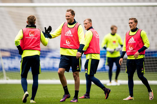 Andreas Granqvist, John Guidetti och Ludwig Augustinsson