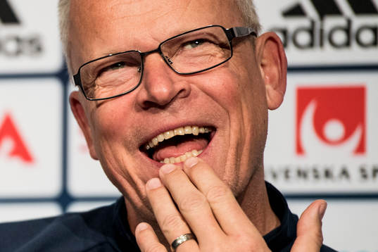 Sveriges förbundskapten Janne Andersson