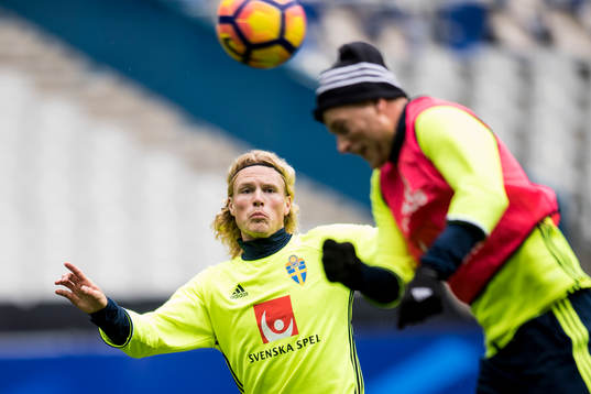 Oscar Hiljemark och John Guidetti