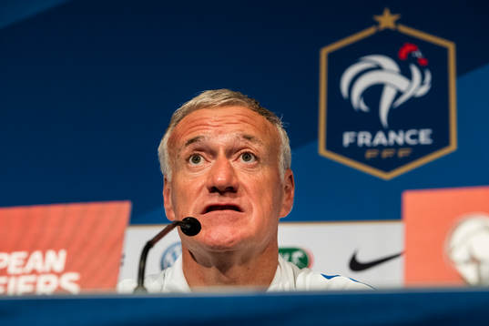 Frankrikes förbundskapten Didier Deschamps