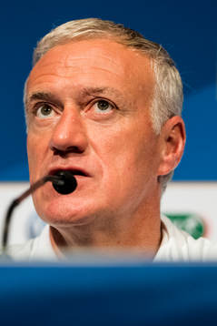 Frankrikes förbundskapten Didier Deschamps