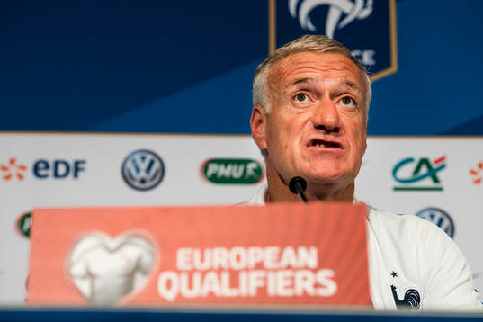 Frankrikes förbundskapten Didier Deschamps
