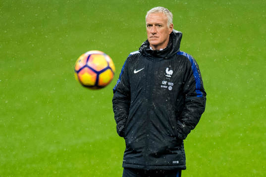 Frankrikes förbundskapten Didier Deschamps