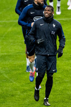 Frankrikes Paul Pogba
