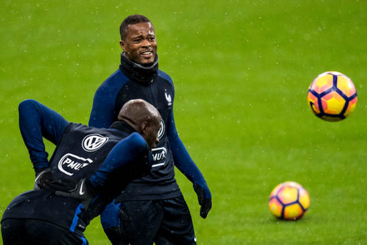 Frankrikes Patrice Evra