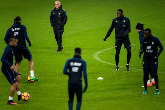 Frankrikes förbundskapten Didier Deschamps