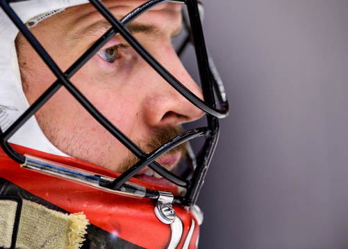 Malmö Redhawks målvakt Cristopher Nihlstorp på