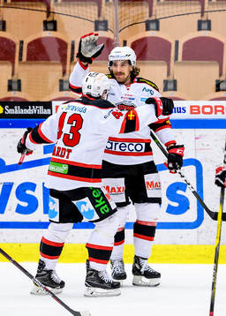 Malmö Redhawks Andreas Thuresson jublar