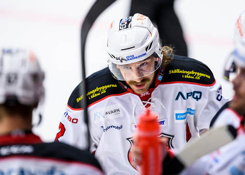 Malmö Redhawks Andreas Thuresson jublar