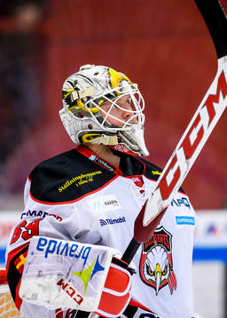 Malmö Redhawks målvakt Oscar Alsenfelt