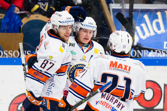 Växjös Robert Rosén, Tuomas Kiiskinen och Cory Murphy