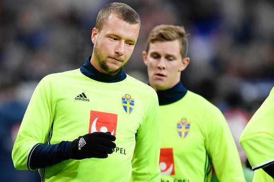 Sveriges Jakob Johansson värmer upp