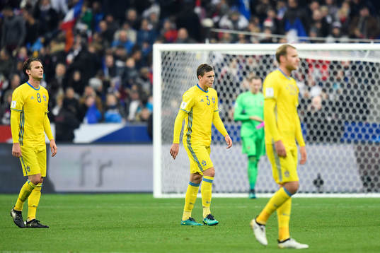 Sveriges Albin Ekdal, Victor Nilsson Lindelöf och Ola