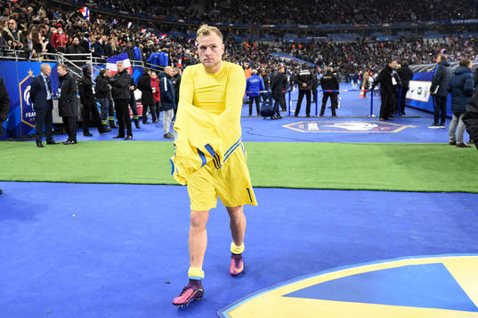 Sveriges John Guidetti deppar