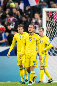 Sveriges Victor Nilsson Lindelöf, Jakob Johansson och Emil