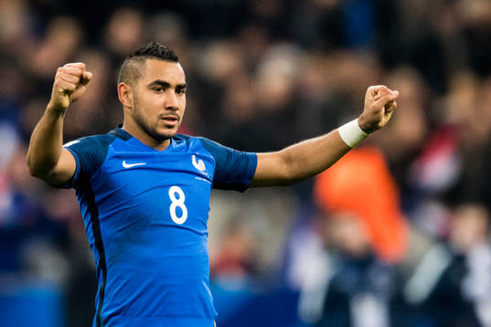 Frankrikes Dimitri Payet jublar