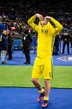 Sveriges John Guidetti deppar