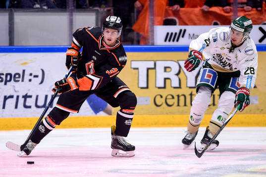 Karlskronas Marcus Paulsson  och Frölundas Johan Sundström