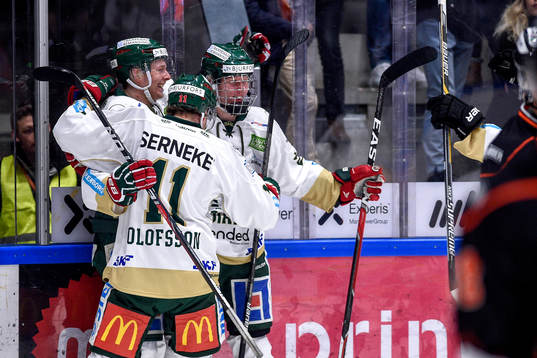 Frölundas Rasmus Dahlin jublar