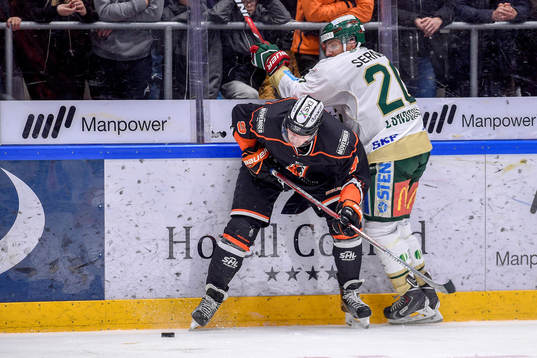 Karlskronas Karlskronas Morten Madsen och Frölundas Robin