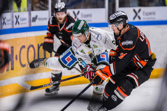 Karlskronas Jimmy Andersson, Frölundas Casey Wellman och