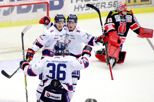 Linköpings Kristian Näkyvä jublar
