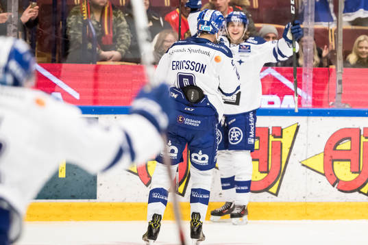 +le i ishockeymatchen i SHL mellan Leksand och Luleå
