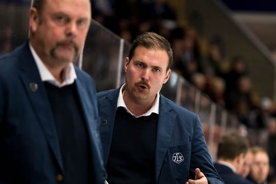 Leksands assisterande tränare Gereon Dahlgren  i