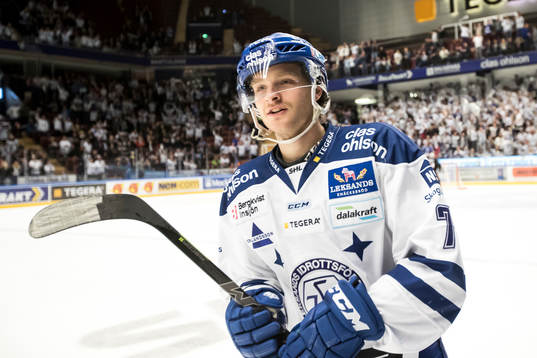Leksands Johan Olofsson jublar