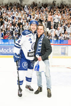 Leksands Isak Skedung ytseds till matchens lirare i