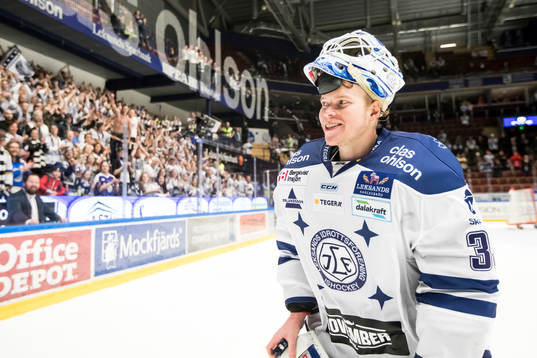 Leksands målvakt Atte Engren utsedd till matchens krigare
