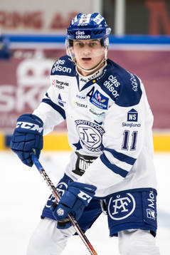 Leksands Martin Karlsson  i ishockeymatchen i SHL mellan