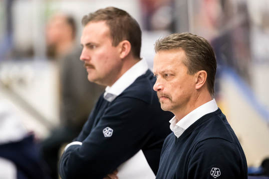 Leksands assisterande tränare Örjan Lindmark  i
